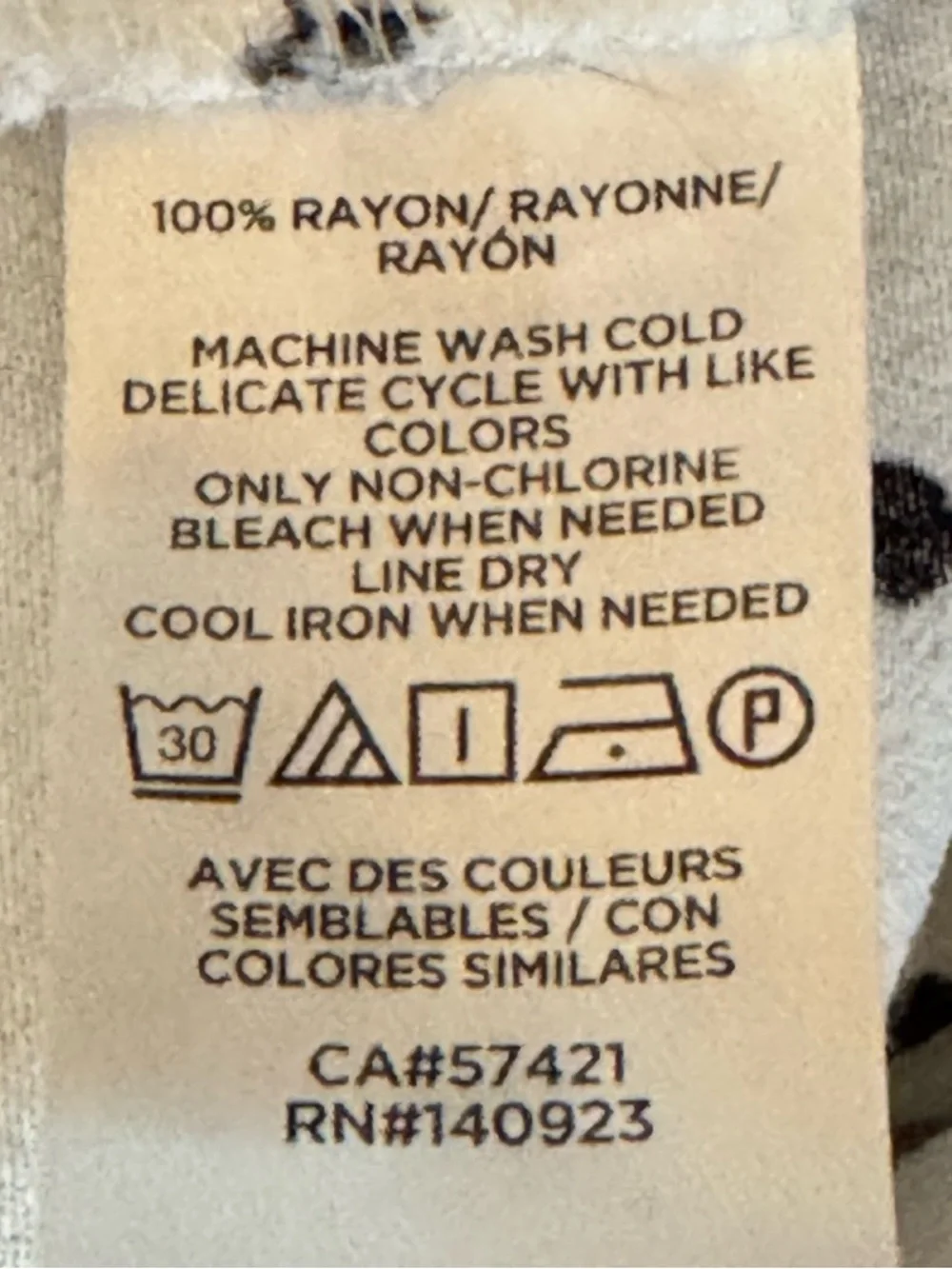 LOFT White Blouse with Black Polka Dots and Puff Sleeves - Picture 7 of 8